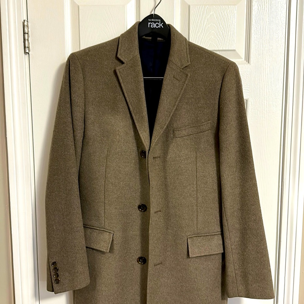 JCrew men’s ludlow top coat 40R